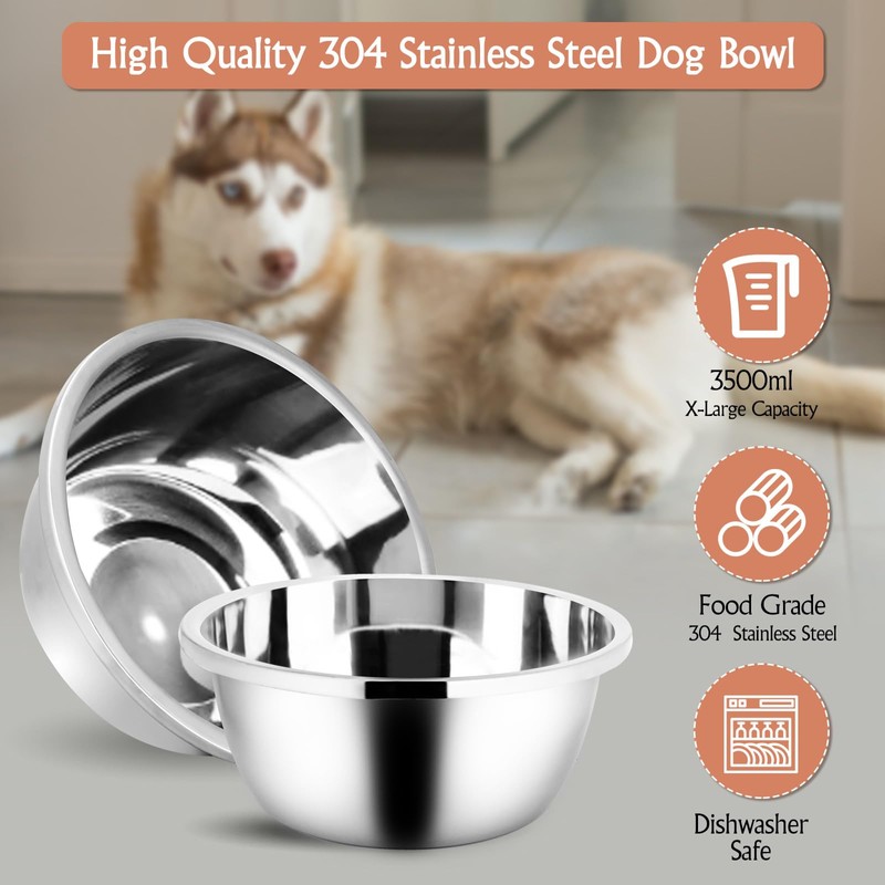 Elevated Dog Bowls for Large Dogs, Raised Dog Bowl Stand
