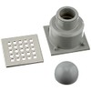 Jimten 24048 Drain Vert, Stainless Steel Gratings 50/40 24048