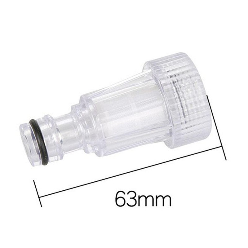 Filtro de agua para limpieza de manguera de jardín con