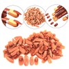 Solustre 200 Pieces Practice Finger Nails Fingernail Tips Removable for