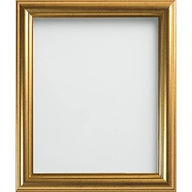 Frame Company Eldridge Range Gold 8x6 inch Picture Photo Frame *Choice of Sizes* Fitted with Real Glass