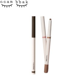 CCAMBBAK Draw Fit Pencil Liner 0.13g & Color Eye Primer Stick 0.7g, Draw Fit Pencil Liner#$%Color Eye Primer Stick 0.7g:03 Ash Taupe-S01 Milky Tear