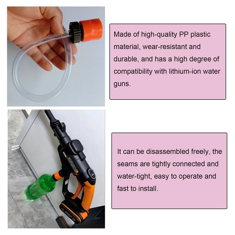 NentMent 2 Pack Cordless Pressure Washer Bottle Cap Connector Foam
