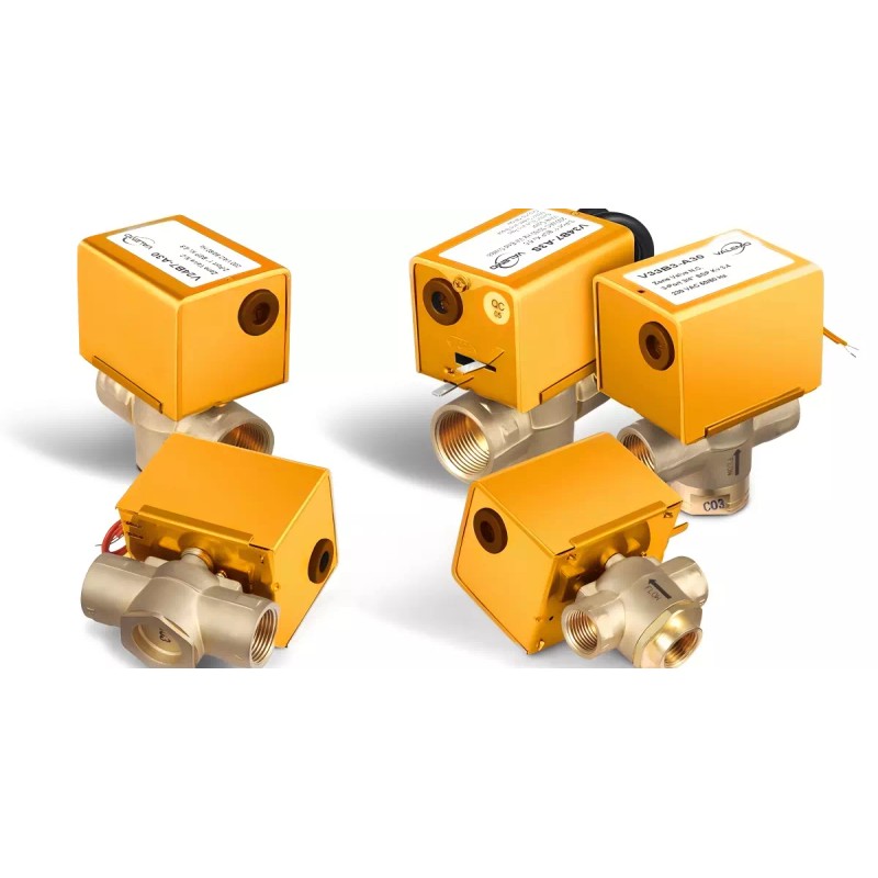 Valemo Motorized Zone Valves, 2-Way, 3/4" or 1", NPT, 24