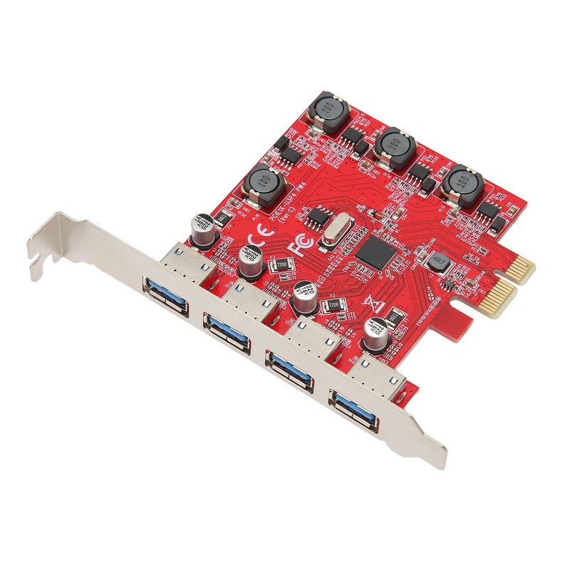 4 Ports 5Gbps USB 3.0 PCI Express Expansion Card for
