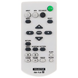 Allimity RM-PJ8 RMPJ8 Replacement Remote Compatible with Sony Data Projector VPL-PXZ10 VPL-DX142 VPL-DX122 VPL-DX102 VPL-DW122 VPL-EW295 VPL-EW255 VPL-EW235 VPL-EX295 VPL-EX290 VPL-EX255 VPL-EX250