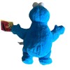 Handmade Cookie Monster Plush 15-Inch Sesame Street Stuffeda Soft