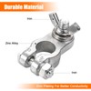 CZC AUTO Car Battery Terminal End with Wing Nut Terminal
