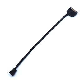 YiKaiEn SATA to 3 Pin / 4 Pin Fan Adapter, 15 Pin SATA to 12V PC Case Fan Splitter Extension Power Cable Adapter 10.6’’ 27cm (1 to 1)