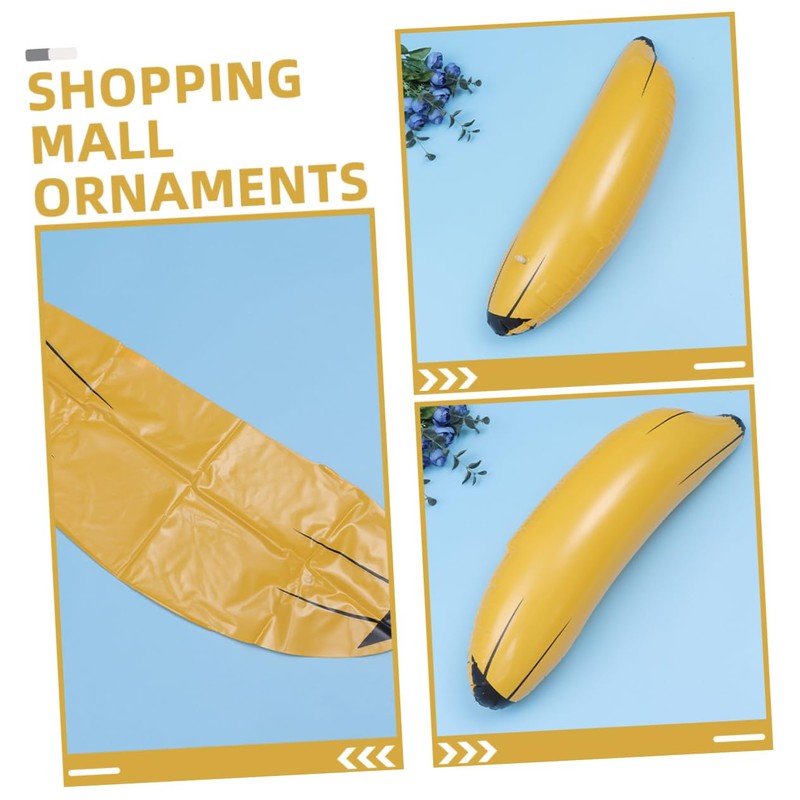 Abaodam Inflatable Banana Banana Inflatable Playground Equipment Party Banana Decoration