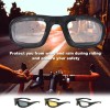 3× Chopper Riding Glasses Anti-UV Motorcycle Sunglasses Wind Resistant Eyewear