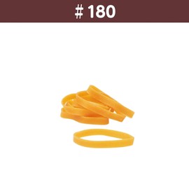 Rubber Band #180 < 1.8 oz (50 g) Transparent Bag > American Color Thick Width Small Volume Packaging Rubber Band All Sizes 73 Republic