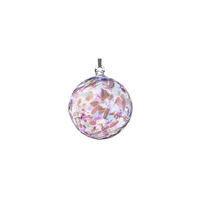 Sienna Glass 10cm Friendship Ball 30th Wedding Anniversary Pearl