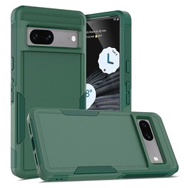 ZUSLAB Rugged Case for Pixel 8 Defender Protective Heavy Duty Shockproof Dustproof Cover for Google (2023) - Green