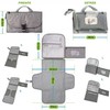 Cambiador para Bebe Portatil, Impermeable Cambiador de Pañales, Cambiador con