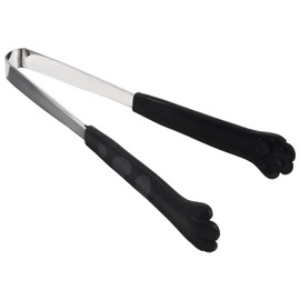 UPKOCH - Pinzas para parrilla de gato de 7.08 pulgadas, multifuncional, portátil, para barbacoa, ensaladas, servir utensilios de cocina antideslizantes