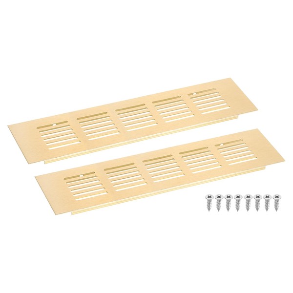 sourcing map Air Vents Cover, 2Pcs 225 x 60mm -