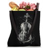 Cello Sketch Tote Bag