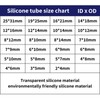 Pangocho Jinchao-Clear Plastic Hose 6M Transparent Silicone Tube, Antifreeze Hose,