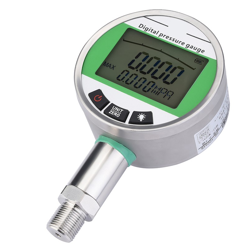 01.6MPA Digital Stainless Steel Hydraulic Pressure Gauge with M20*1.5 Connector