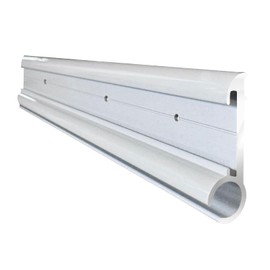 Dulepax RV Awning Trim, Aluminum RV Insert Roof Trim, 51" Length White Camper Trailer Awning Rail (8 Trim Pieces, White)