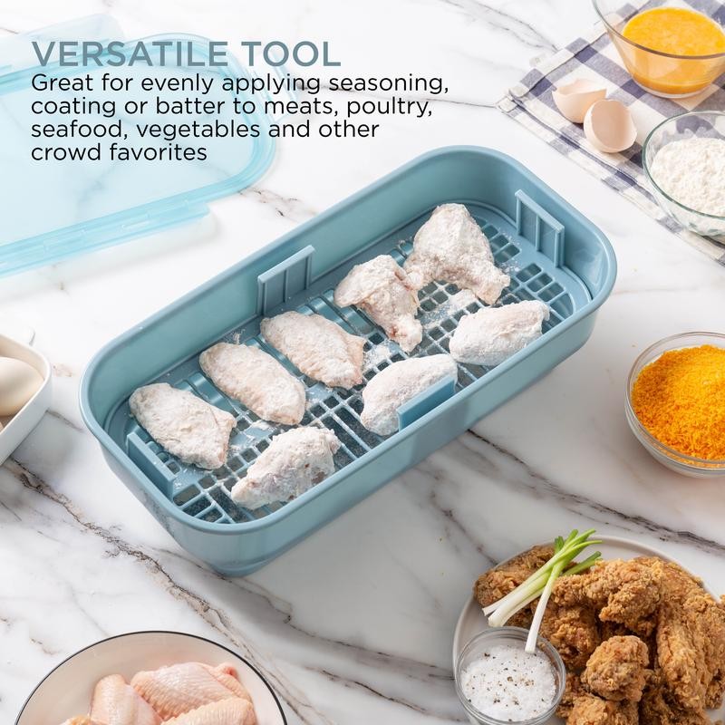 COOK WITH COLOR Collapsible Batter Bowl - Mess Free Breading