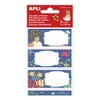 APLI 18433 – School Labels, Marine Backgrounds, 9 Units.