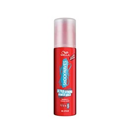 Shockwaves Ultra Strong Power Hold Gel Styler, Hair Gel with Maximum Hold, No Sticking, Quick-Drying, Alcohol-free Formula with Shimmering Finish, 100 ml