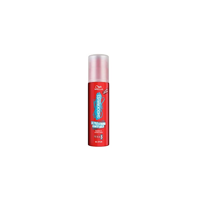 Shockwaves Ultra Strong Power Hold Gel Styler, Hair Gel with