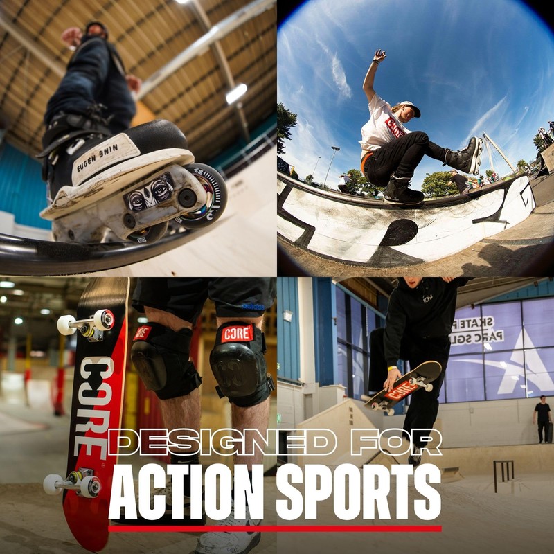Core Protection Wrist Guards for Skating, Skateboarding and Action Sports