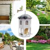 Metal Bird Feeder,Metal Finch Feeder Waterproof - Weatherproof Feeding Station,