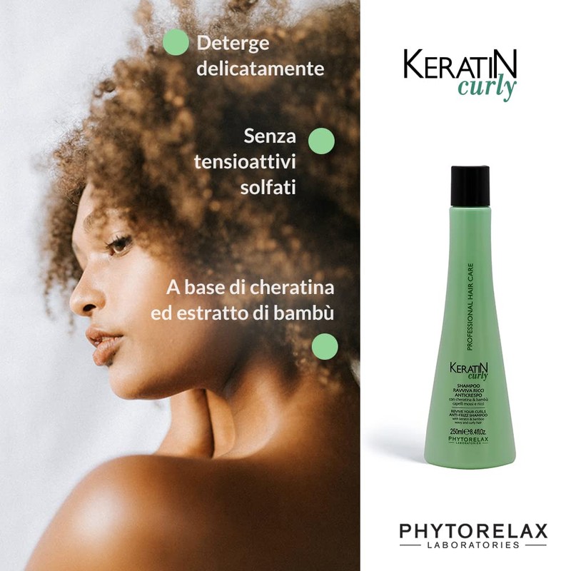 Phytorelax Laboratories Shampoo Revives Curly Hair 250ml