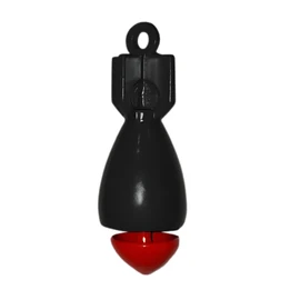 Black DA Bomb Guardian Biker Bell with Hanger