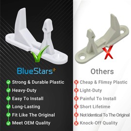 Ultra Durable 131763310 Washer Door Striker Replacement Part by Blue Stars - Easy to Install - Exact Fit for Frigidaire & Kenmore Washers - Replaces 131763300 AP3580441 PS890617