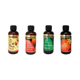 Fragrance oil per 4 Bottles of 4oz