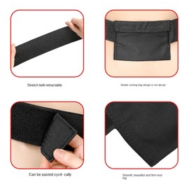 1 PCS Peritoneal Dialysis Belt PD Catheter Holder with Mesh Pouch Black Polyester for Tube Feeding Tube Peg Tubing Transfer Set Fixation