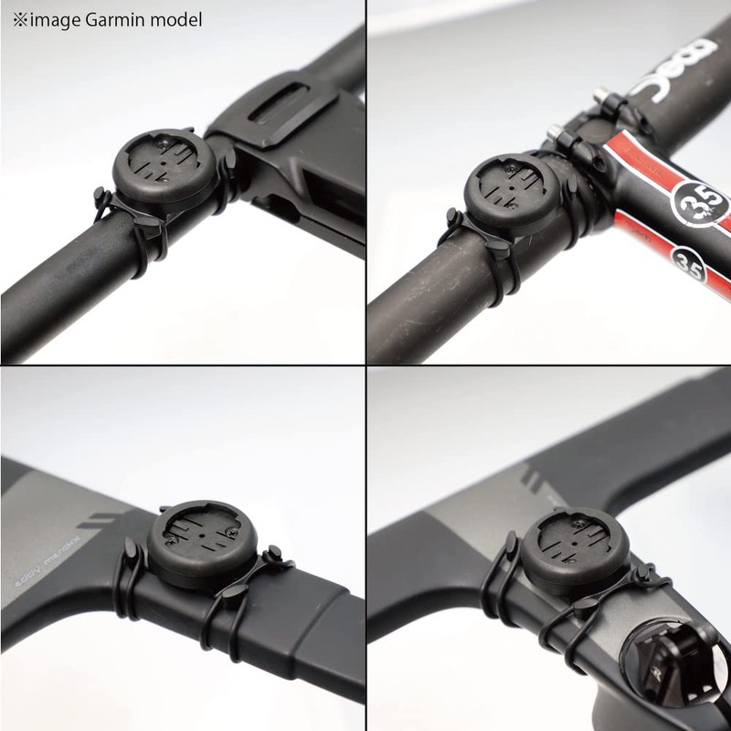 REC-MOUNTS O-Ring Mount for Leatherine GPS Cycle Computers (O-ring-LEZ) Compatible