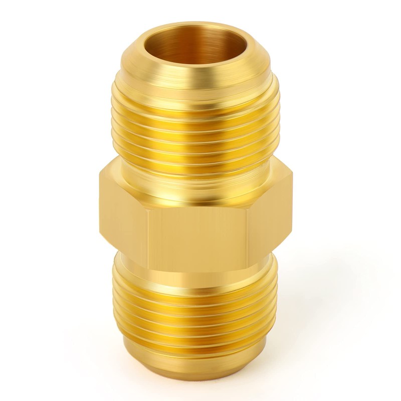 TAISHER Metals Brass 5PCS 3/4 Inch Flare x 3/4 Inch