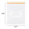 WRAPOK Medium Freezer Bags Ziplock Reusable Sandwich Plastic Food Bags