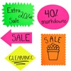 Stockroom Plus Neon Poster Board Shapes - 11 x 14