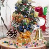 YACHUN 鈴 すず 鈴 クリスマス鈴 50個セット 16mm カラフル 鈴 可愛い
