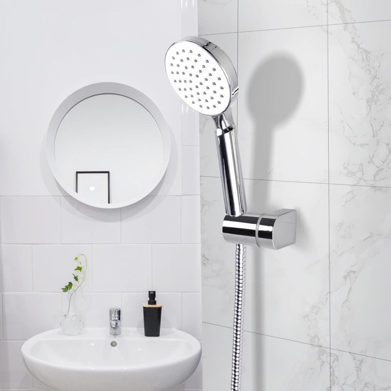 Shower Head Holder, 360° Adjustable Angle Handheld Shower Head Bracket,
