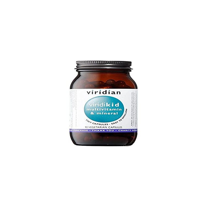 ViridiKid Multivitamin & Mineral 90 Veg Caps