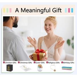 Tarro de versículo bíblico, regalos inspiradores para mujeres con 108 versículos bíblicos, cristiano para mujeres, regalos de graduación para su cumpleaños para mamá, suministros de estudio para todas