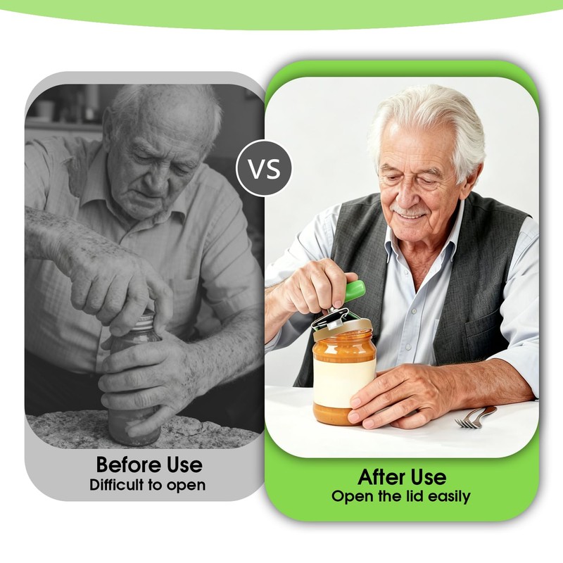 4Pcs Retractable Jar Opener for Arthritis Hands Multifunctional Adjustable 2026