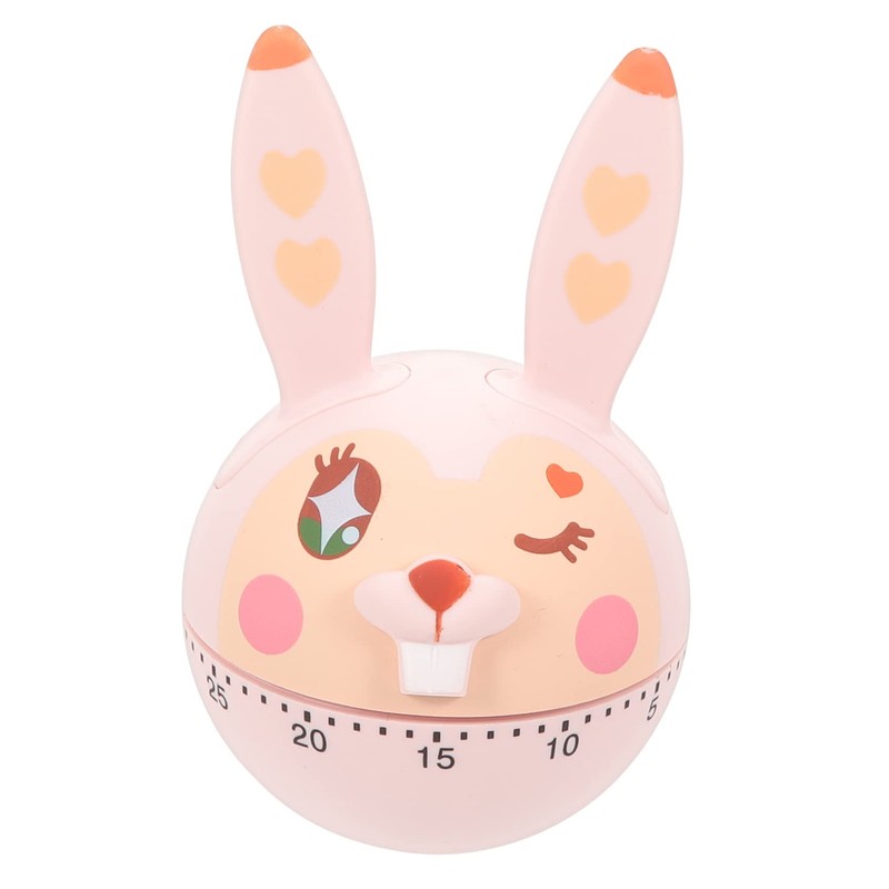 MAGICLULU Cute Bunny Mechanical Kitchen Timer Manual Countdown Timer for
