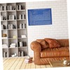 ABOOFAN 1Pc Periodic Table of Elements Poster Chemistry Chart for