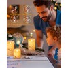 Comenzar Flameless Candles Birch Bark Candle LED Candles Home Decor