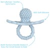 RaZbaby RaZbuddy RaZberry Teether Blue Moon/Pacifier Holder w/Removable Baby Teether