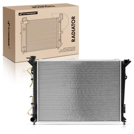 A-Premium Engine Coolant Radiator with Transmission Oil Cooler Compatible with Hyundai Sonata 2006-2010, Azera 2006-2011 & Kia Magentis 2007-2010, Optima 2006-2008, Replace# 253100A080, 253103K280
